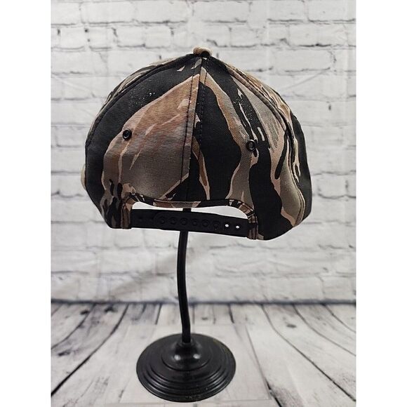 NOS Vtg K-BRAND Product FABICK MACHINERY Cat Caterpillar Snapback PATCH Camo Hat - Picture 4 of 8